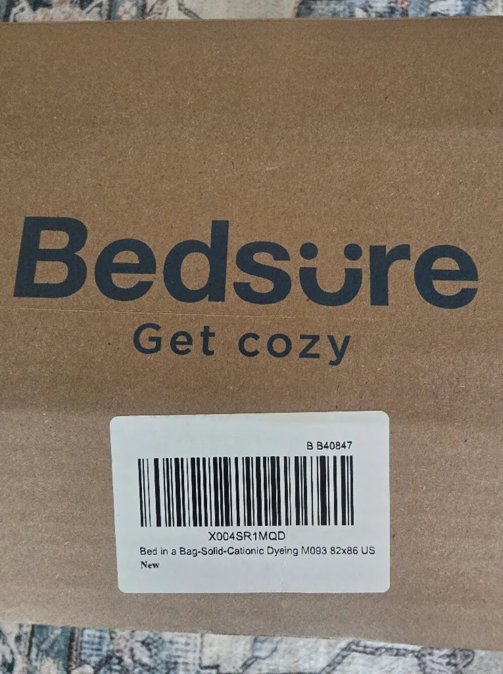 Bedsure Full Size Comforter Set Beige - Bed in a Bag 7 Pieces, Cationic Dyed